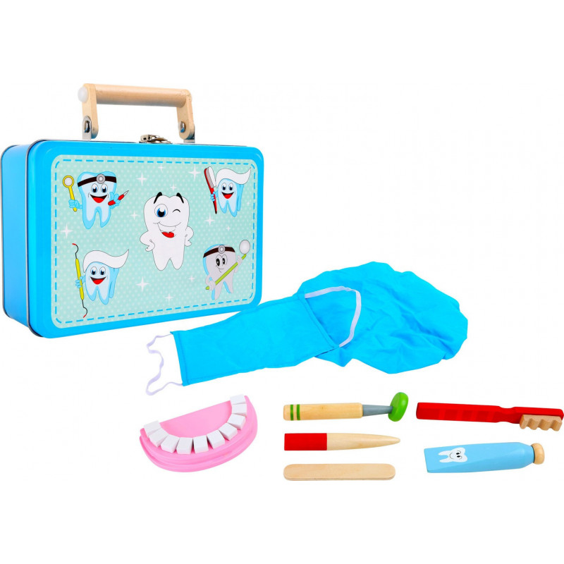 Kinder Zahnarztpraxis im Koffer