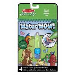 Wasserstift - Malbuch - Water Wow Tiere