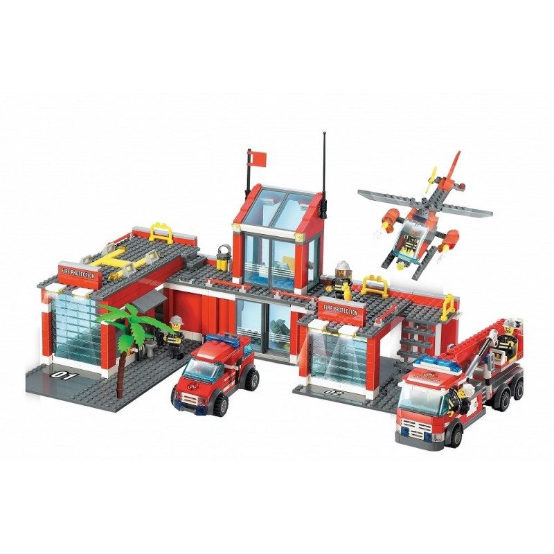 City - Grosse  Feuerwehrstation