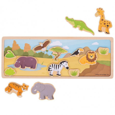 Magnetbild Safari - Bigjigs Toys