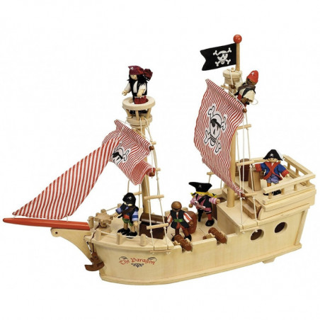 Piratenschiff Holz