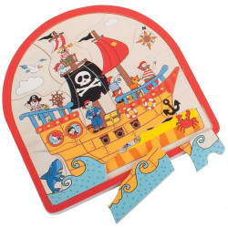 Schichtenpuzzle - Piraten