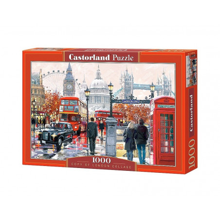 Puzzle 1000 Teile -  Castorland London Collage