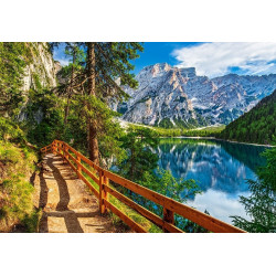 Puzzle 1000 Teile - Pragser Wildsee, Dolomiten