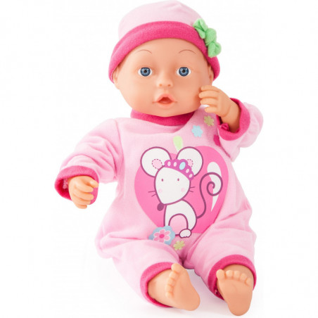 Puppe - Bayer First Words Baby pink 33 cm