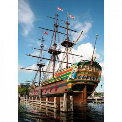 Im  Hafen Amsterdamer - Puzzle 1000 Teile