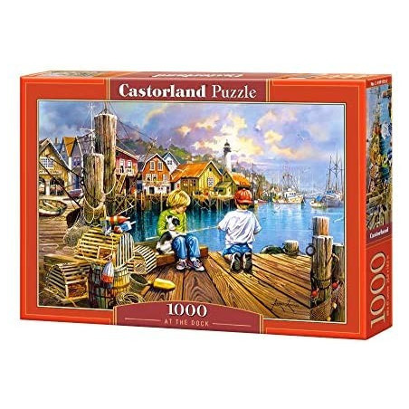 Puzzle 1000 Teile - Am Hafen