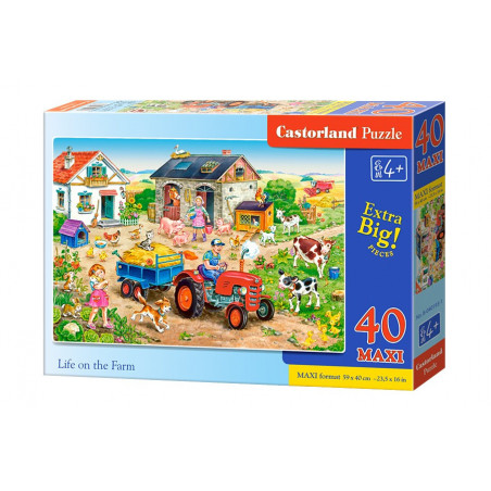 Kinderpuzzle - 40 Maxi