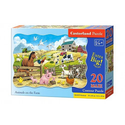 Kinderpuzzle - Bauernhof 20 Maxi