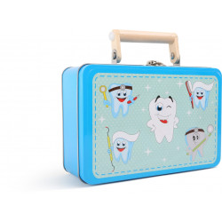 Kinder Zahnarztpraxis im Koffer