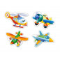 Puzzle für Kinder - Lustige Flugzeuge
