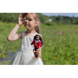 Puppe Lottie - Mia Fotografin mit Kamera