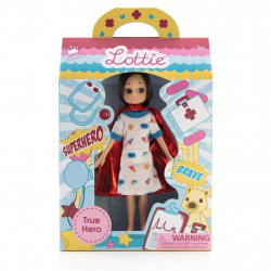 Puppe - Lottie - Heldin im Krankenbett