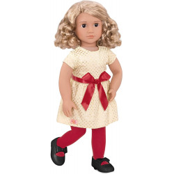 Puppe Our Generation Deluxe Weihnachtspuppe Noelle 46 cm