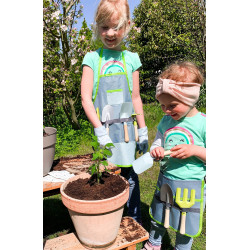 Kinder Gartenschürze mit Gartenwerkzeug