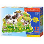 Puzzle, 12 Maxi-Teile, Kühe auf der Wiese