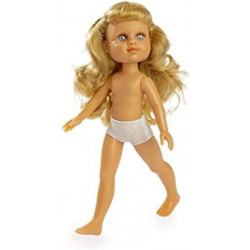 Puppe mit Haaren - Berjuan 35 cm.