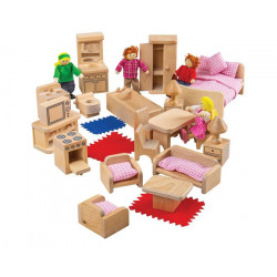 Puppenhaus Möbel aus Holz