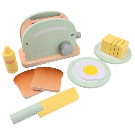 Jouéco 80056 Holz Toaster für Kinderküche NEU # 