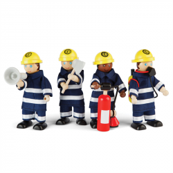 Feuerwehrstation - Feuerwache aus Holz