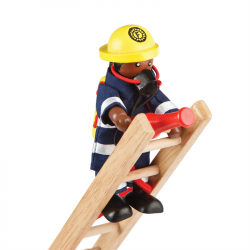 Feuerwehrstation - Feuerwache aus Holz