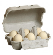 Eier, weiß im Karton - Erzi